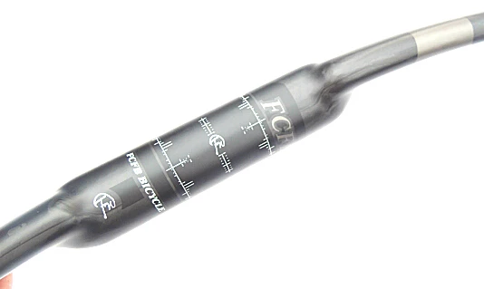 Руль для шоссейного велосипеда FCFB FW из углеродного волокна/внутренний изогнутый