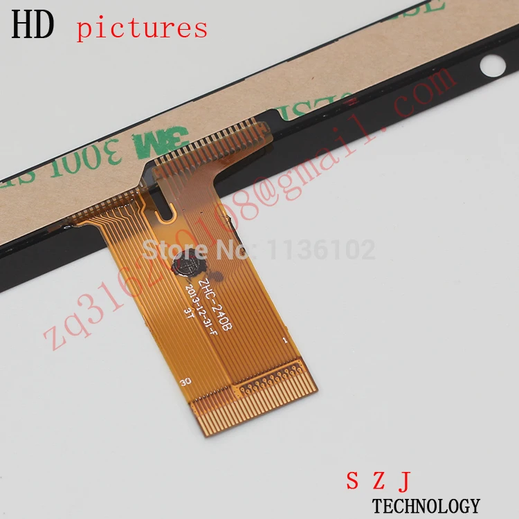 (Ref: ZHC-240B ) Original 9 inch tablet PC touch screen Touch Panel Digitizer Free shipping | Компьютеры и офис