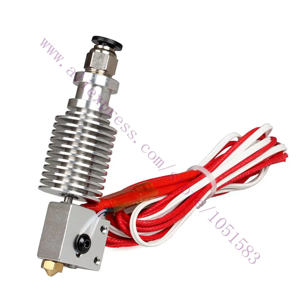 V6 Hotend экструдер с 5 шт сопло вулкана все металлические j головки 3D принтер для 1 75