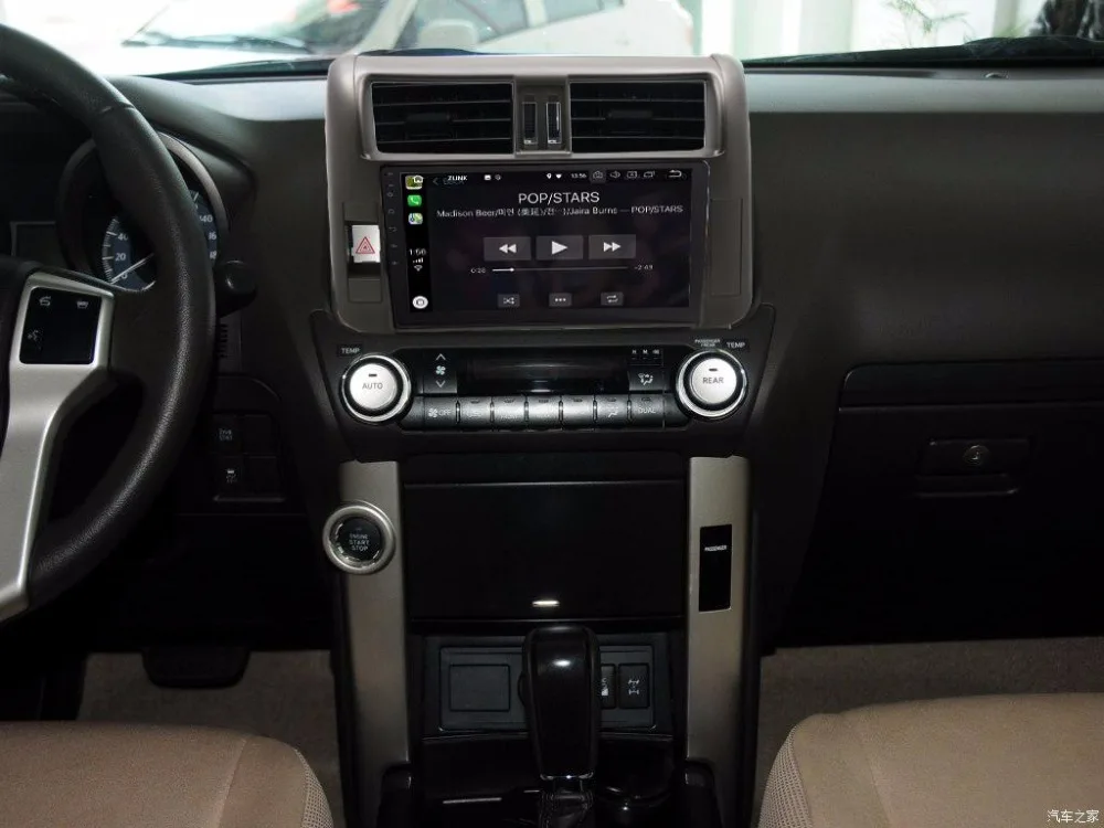 9 &quotAndroid 8 0 Восьмиядерный Автомобильная навигационная система GPS для Toyota Land Cruiser