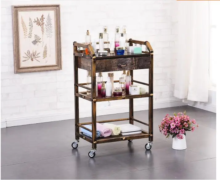 

Multi-functional beauty car beauty salons dedicated beauty salon car drawer cart European hand beauty car.