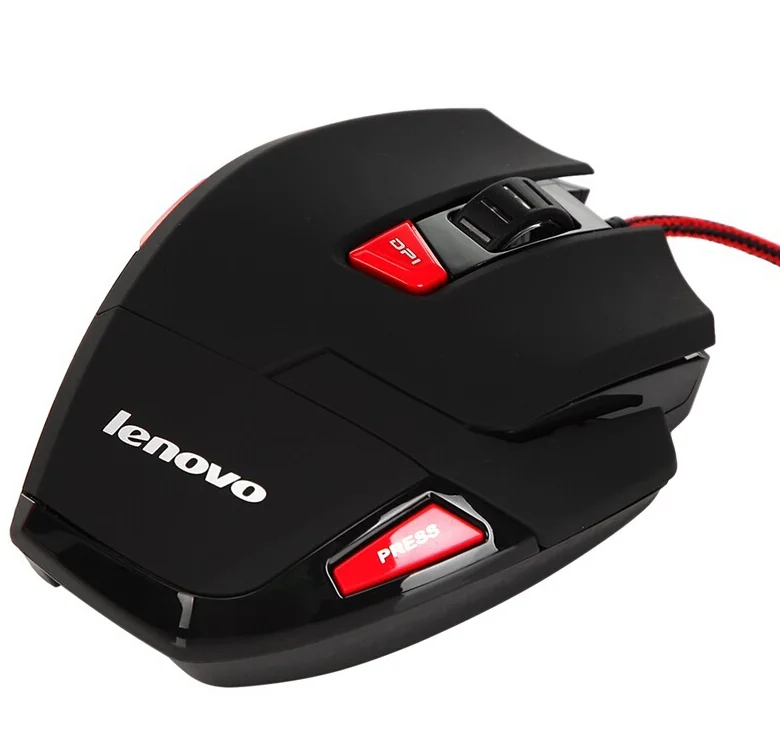 Мышь игровая Проводная Lenovo M600 9 клавиш DPI 3200 точек/дюйм|Мыши| |