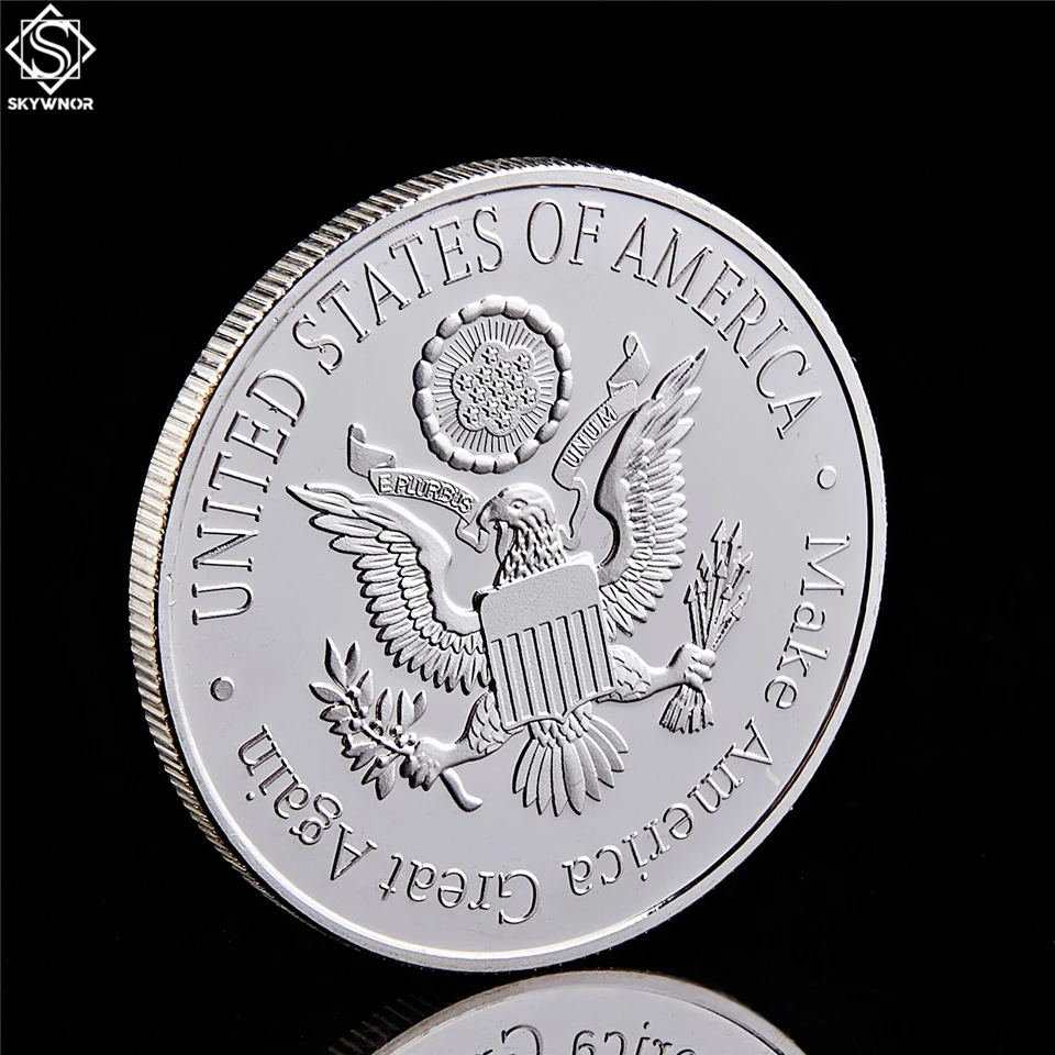 5 шт. серебряная копия американского второго президента Джона Адамса