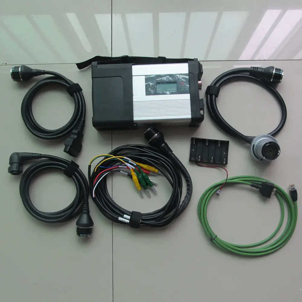 Мультиплексор MB Star C5 Car Truck SD Connect DOIP WIFI Diagnosis с программным обеспечением SSD в