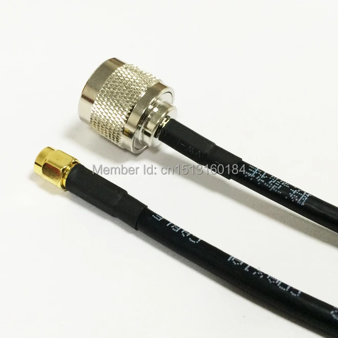 New Modem Coaxial Cable SMA Male Plug Connector Switch N RG58 50CM 20&quot Adapter | Мобильные телефоны и аксессуары