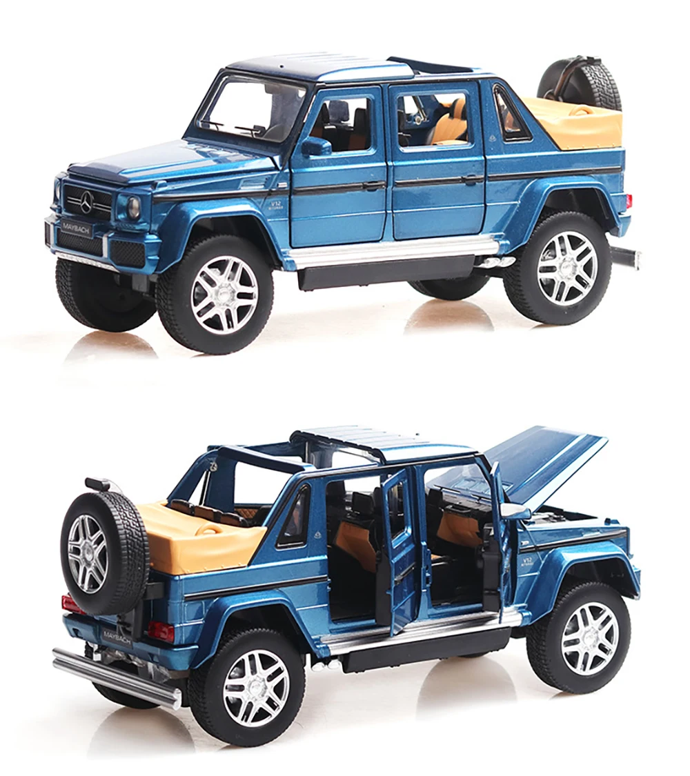 Моделирование Mercedes-Benz Maybach G650 модель машины из сплава звук и свет отступить автомобиль игрушечный автомобиль модели автомобилей модель автомобиля коллекционные машинки модель машины модели машин