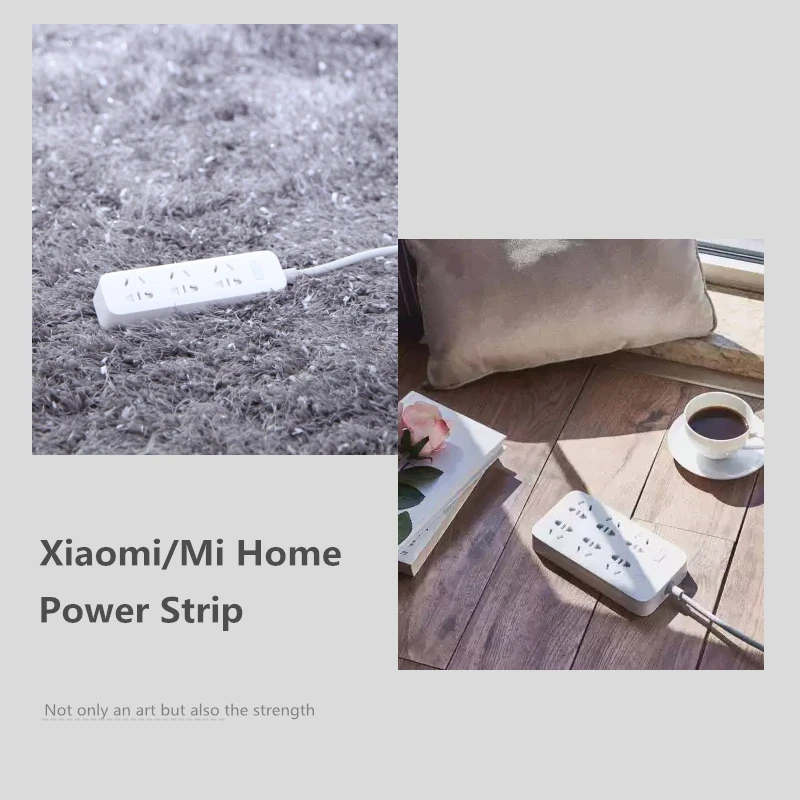 Блок питания Xiaomi Mijia для быстрой зарядки 2500 Вт 10А 6 стандартных розеток/8 розеток/3