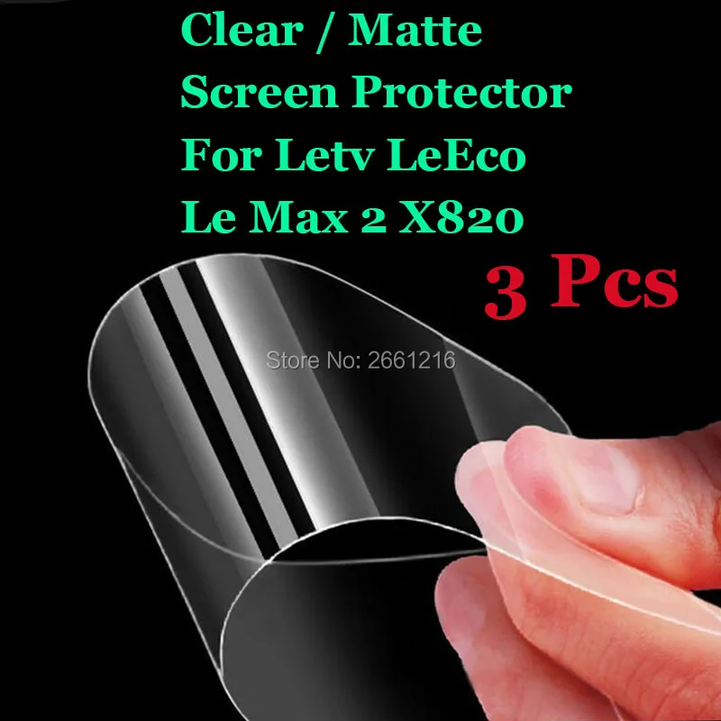 3 шт./лот HD Прозрачная/Антибликовая матовая Передняя защитная пленка для