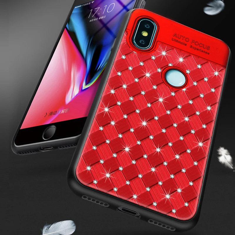 YonLinTan Блестящий 3D чехол для Xiaomi Xiomi Redmi Note 6 pro Note6 на роскошные задние чехлы