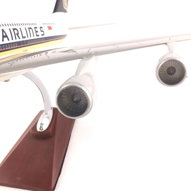 A380 SINGAPORE AIRLINES 45 47 см 1:150 модель самолета из сплава Коллекционная игрушки Подарки