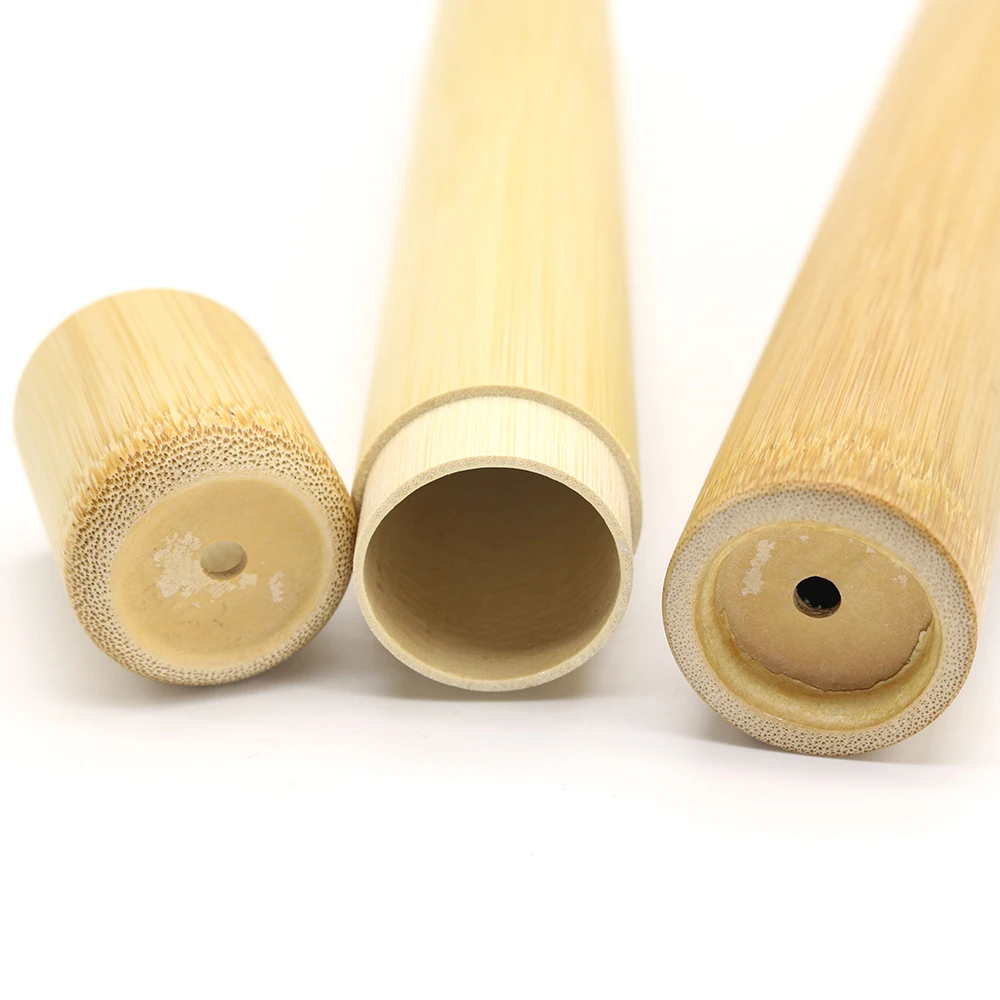 DR.PERFECT 100 Pieces Hand Made Bamboo Toothbrush Tube New Packing | Красота и здоровье