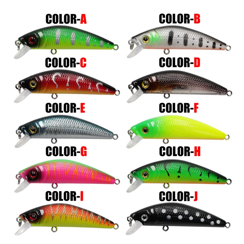 Рыболовная приманка YUEWINS Minnow 70 мм 8 1 г оригинальная жесткая рыбий воблер медленно