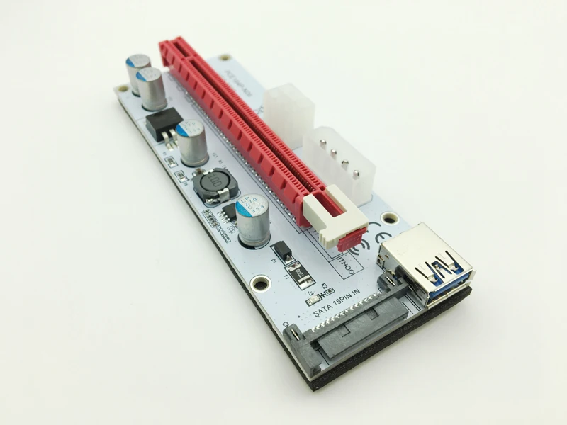 Адаптер для майнинга Bitcoin Miner Antminer кабель передачи данных BTC Mining White 008S NGFF M.2 PCIE PCI E 1X