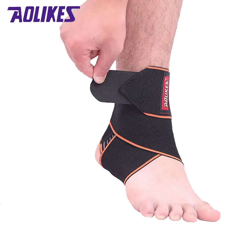 AOLIKES 2 шт./лот спортивные обертывания для лодыжки под давлением защитные повязки