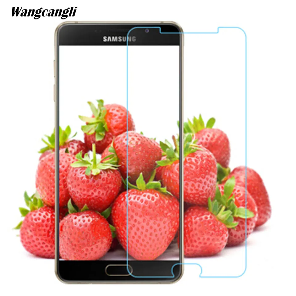 10 шт. закаленное стекло для Samsung Galaxy A3 A5 A6 A7 A8 2016 2017 2018 защита экрана 0 28 мм 9H