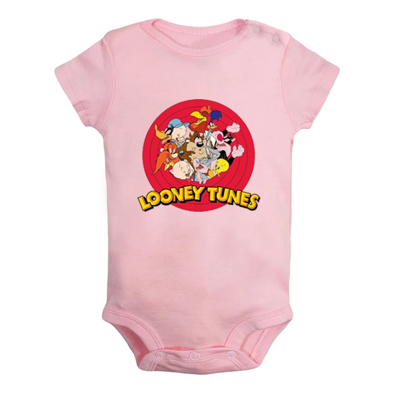 JaBaby1340PD Милый детский комбинезон с изображением кота Сильвестра Looney ttes для новорожденных мальчиков и девочек, Униформа-комбинезон с принтом, боди для младенцев, одежда хлопковые комплекты - Цвет: JaBaby1340PD