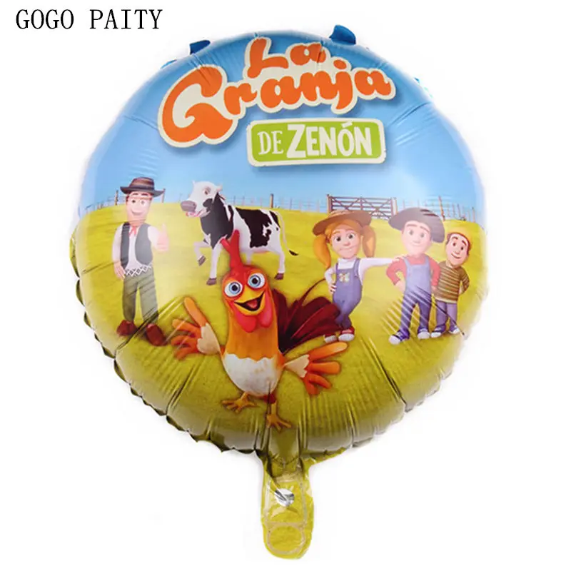 GOGO PAITY новые 18 дюймовые круглые алюминиевые воздушные шары с героями