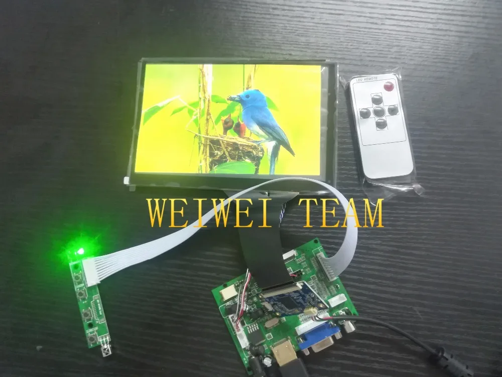 7 дюймов 1280*800 ips ЖК-экран для Raspberry Pi N070ICG-LD1 пульт дистанционного управления драйвером 2AV HDMI VGA(с сенсорным экраном