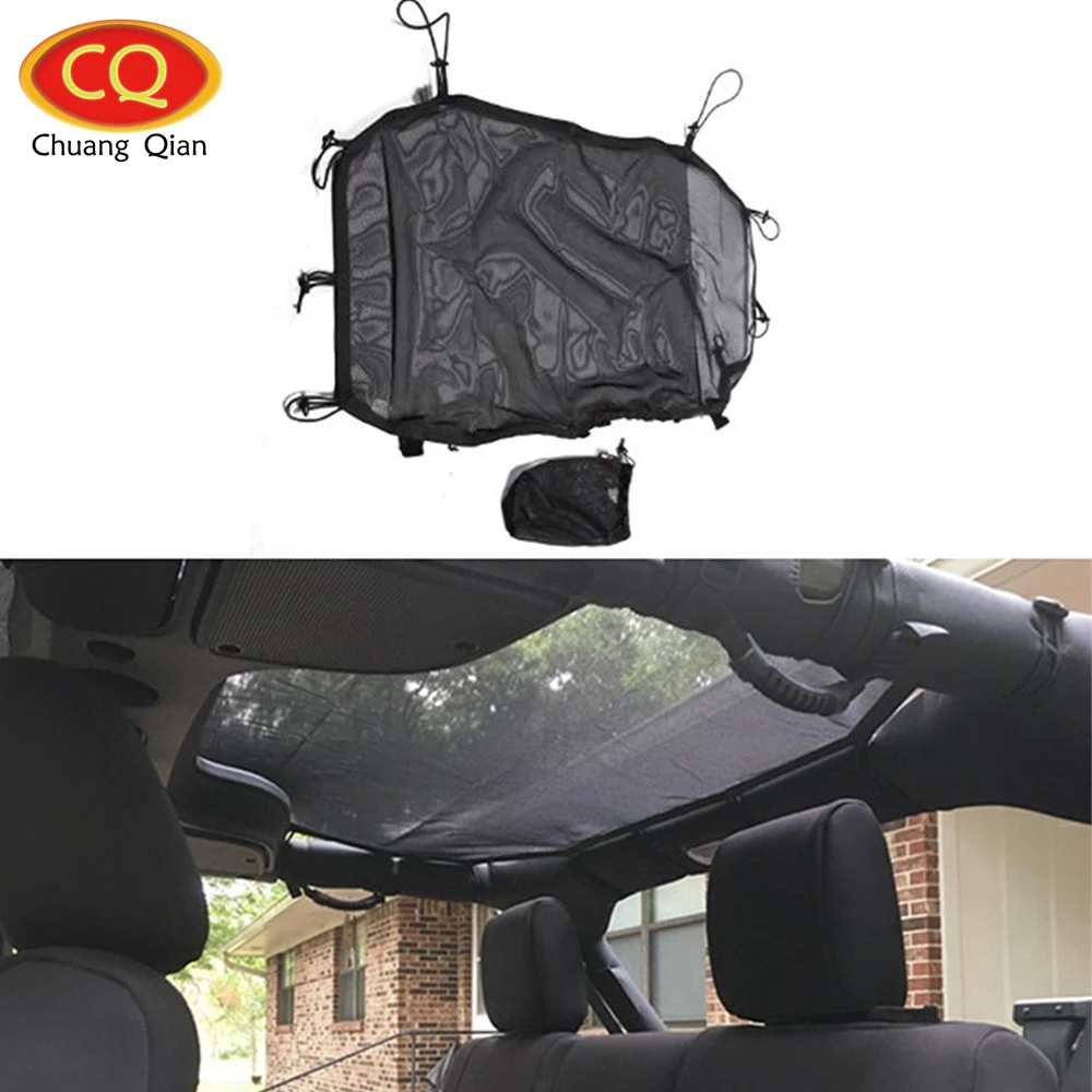 Чжуан Цянь черный Eclipse козырек от солнца полной длины для 4-дверный Jeep Wrangler JK сахара Sport X& Неограниченное 2007