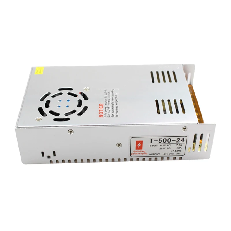 Импульсный источник питания блока питания12v 40A 24V 20A светодиодный светильник ing трансформатор 220V 12В/24В 500 Вт ac/dc напряжение светодиодным драйвером для прокладки СИД светильник