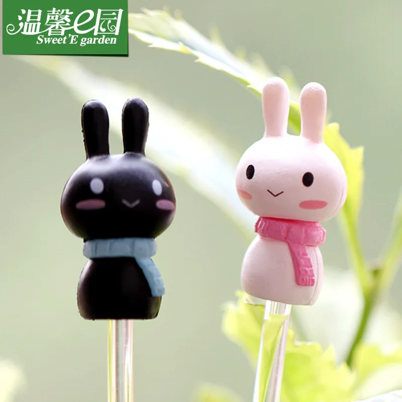 2 шт. белый и черный шарф кролик игрушка кукла влюбленные украшения микро