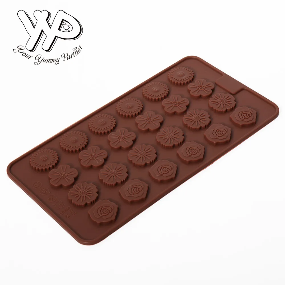Yyp помадка силиконовые формы цветок кулинарные украшения выпечки сахар ремесло