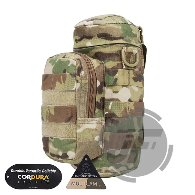 Emerson тактический MOLLE H2O гидратация бутылка для воды сумка Чайник утилита карман EmersonGear сумка для воды поясные сумки на плечо - Цвет: MC