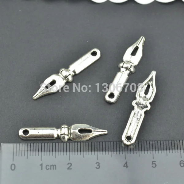 100 шт./лот античный металлический браслет из тибетского серебра Подвески фонтан