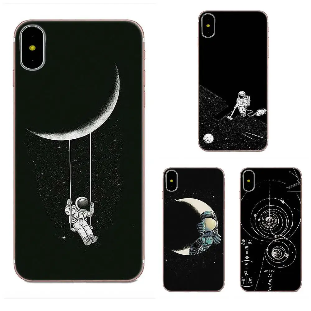 Мягкая одежда с принтом милой чехол астронавта Moon для LG G4 G5 G6 K4 K7 K8 K10 2017 V10 V20 V30