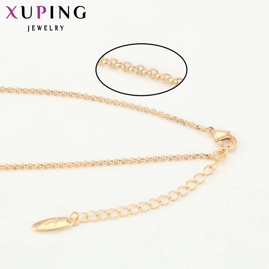 Xuping модное ожерелье новый дизайн большое длинное позолоченное женское мужское
