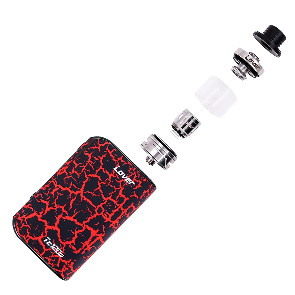 Оригинальный комплект Kangvape lover TC 120 Вт 5000 мАч аккумулятор с мини распылителем Smod 22