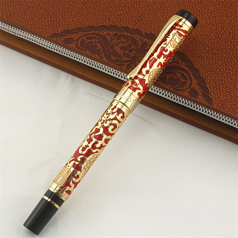 Подарочная ручка Jinhao с рисунком дракона металлические шариковые ручки роскошные