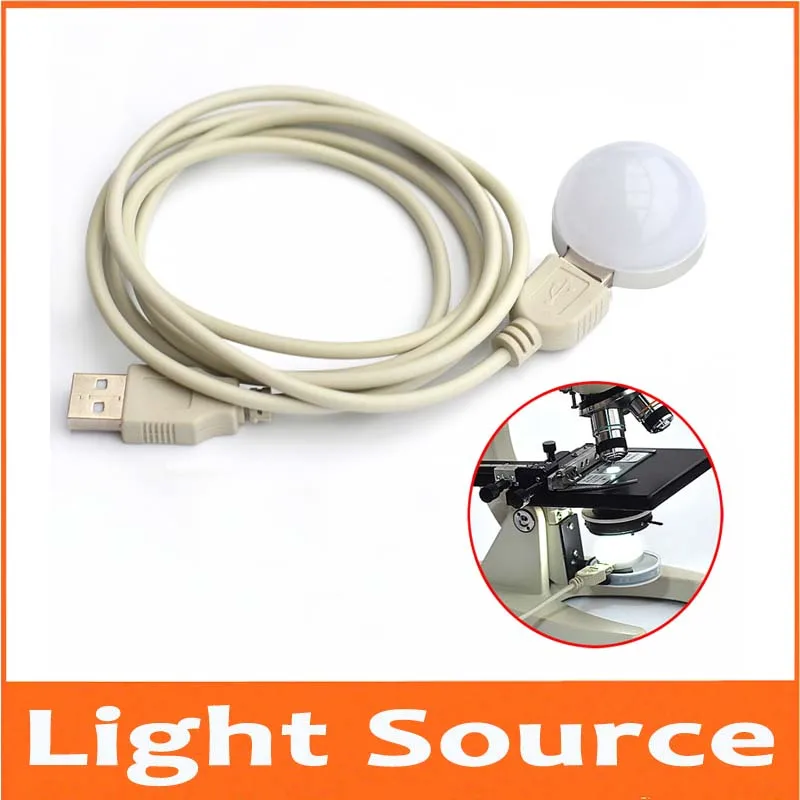 

USB interface LED electric microscope bulb high brightness lamp beads light source for Biological Microscope Pocket Night light