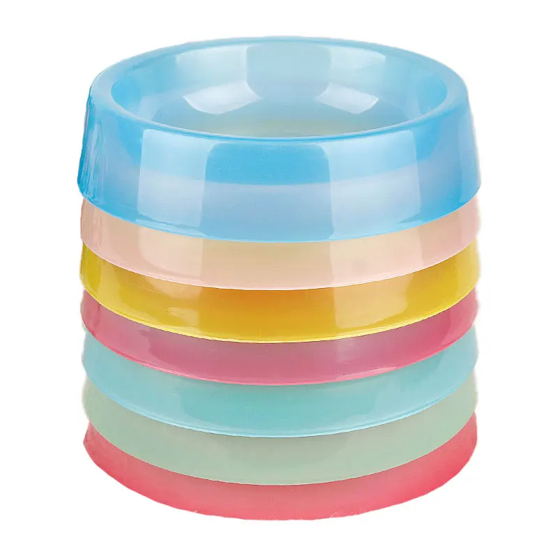 Dog Cat Food Drink Water Bowl Standard Pet food bowl Portable PlasticTravel Feeding Durable Dish Feeder | Дом и сад