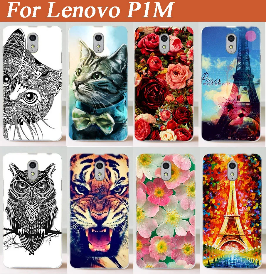 Горячая Распродажа Модный чехол для Lenovo Vibe P1M с цветными рисунками 14 типов