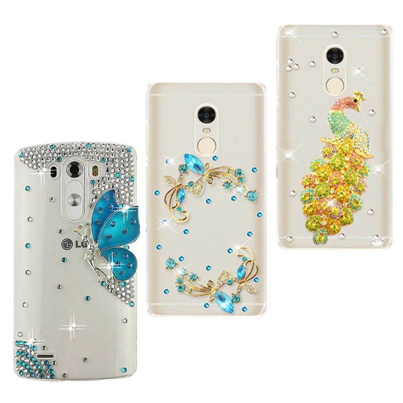 Прозрачные стразы чехол Крышка для LG G4 G5 G6 G7 Q6 Q60 K40 S K50 K20 K30 2019 X Мощность V30 плюс V40