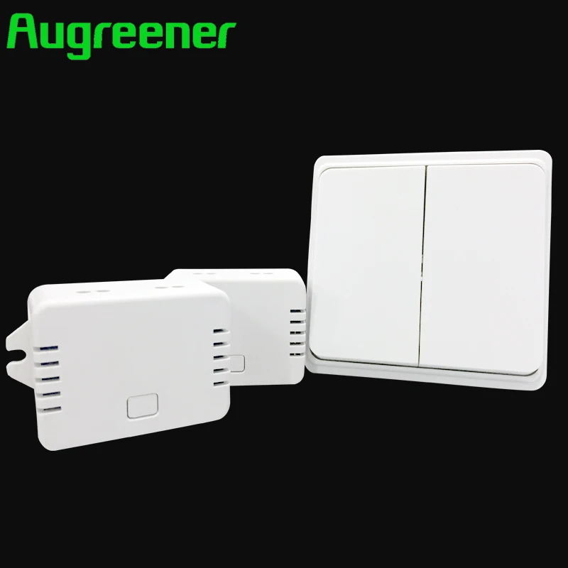 Augreener Беспроводной настенный выключатель Дистанционное управление 220 В