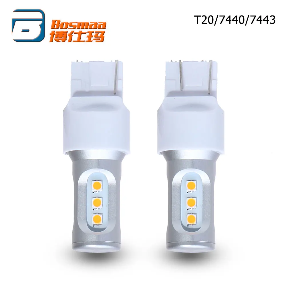 

Микросхемы Bosmaa T20, W21W, 7440, 7443, W21W, 5 Вт, 3030, 2 шт.