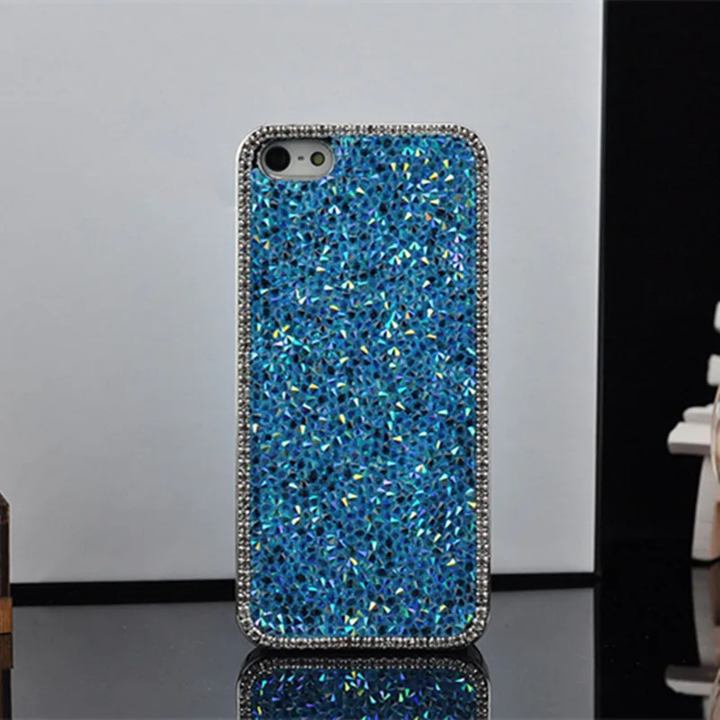 Мода роскошные побрякушки горный хрусталь блеск кристалл твердый переплет чехол
