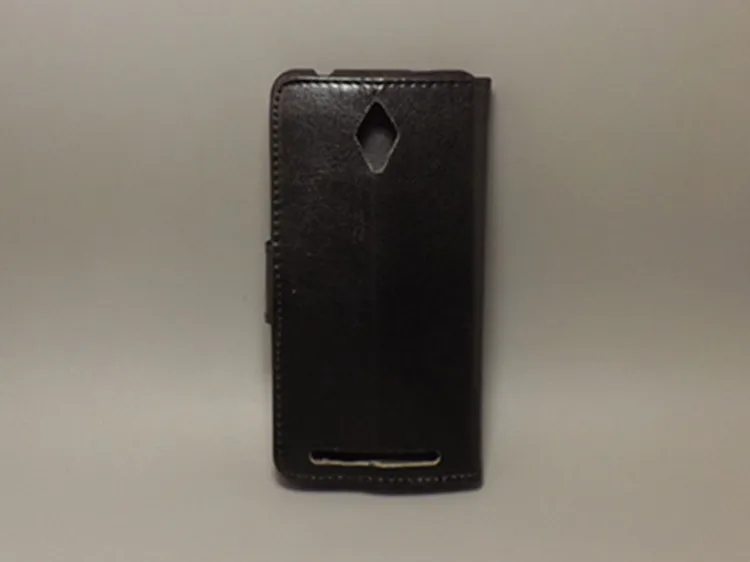 Чехол Кошелек Crazy horse с двумя картами и 2 слотами для карт ASUS Zenfone Go ZC500TG 5 0