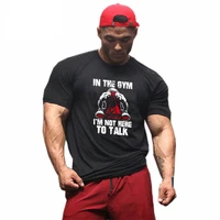 muscleguys brand mens gyms t shirts slim fit t shirt men fitness tops bodybuilding workout clothes cotton tshirt male