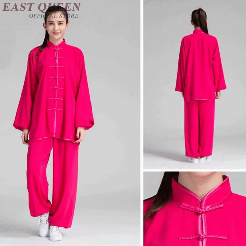 

Tai chi uniform women men tai chi clothing male female kung fu uniform Chinese style kung fu clothes AA3136 Y