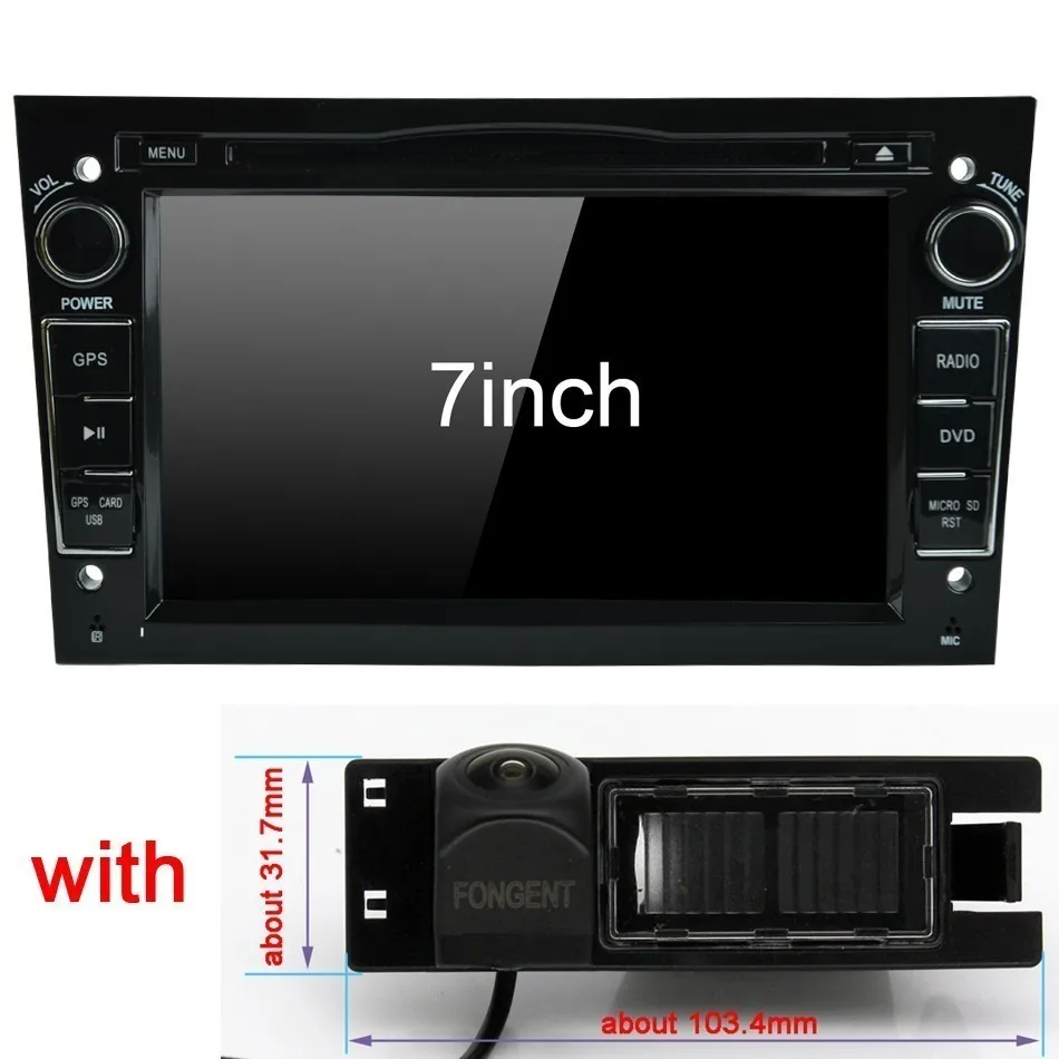 with Camera Для OPEL Vauxhall OPEL Antara Corsa D 2006 2007 2008 2009 2010 2011/ Android 9,0 головное устройство автомобиля Радио DVD плеер gps мультимедиа - Цвет: with Camera