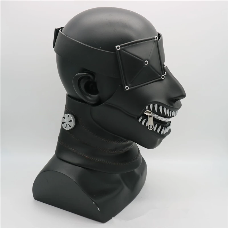 Маскарадный костюм на Хэллоуин из фильма Tokyo Ghouls Одноглазый Jin Muyan маска высокого