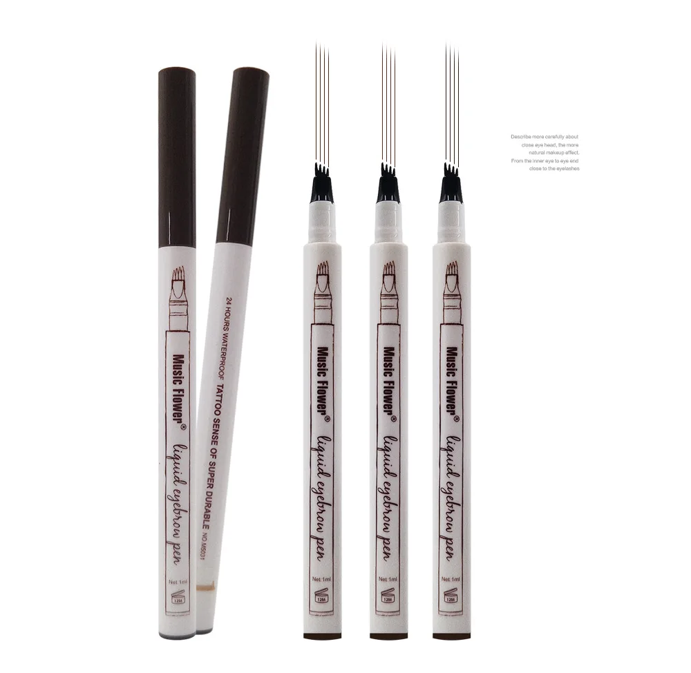 Карандаш для татуажа бровей водостойкий 4 головки | Красота и здоровье