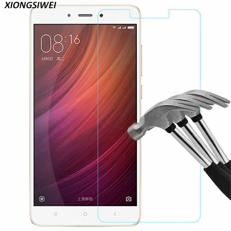 Закаленное стекло для Xiaomi Redmi Note 4X глобальная защита экрана 3G 32 ГБ стеклянная