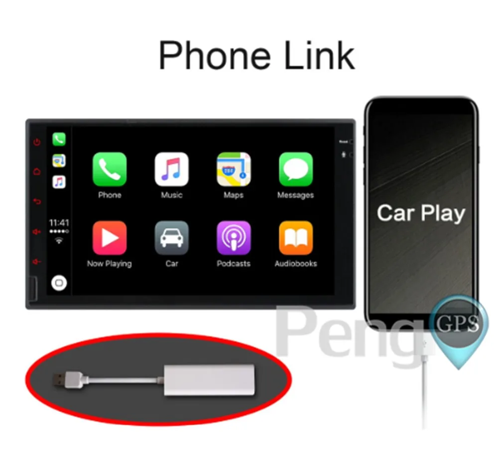 Автомобильный DVD GPS android 6 0 плеер 2 din радио Универсальный навигации 178 мм * 100/102 с