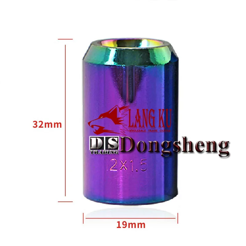 20 шт. * 1 5 высокопрочные модифицированные винты для автомобильных колес гайки