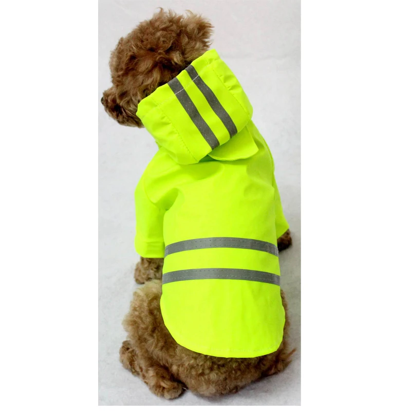 Водонепроницаемая куртка с капюшоном для собак|reflective dog coat|dog coat reflectivedog reflective jacket
