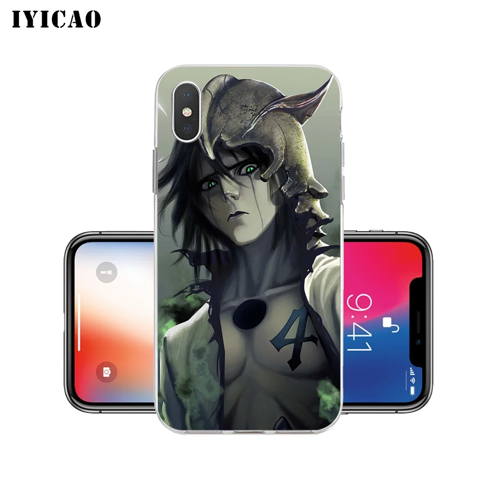 IYICAO Nelliel bleach Мягкий силиконовый чехол для телефона iPhone X XR XS MAX 6 6s 7 8 Plus 5 5S SE TPU
